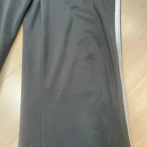 Boys Adidas Black/White Track Suit Medium 10/12-Pants & Zip Up Jacket - Picture 7 of 9